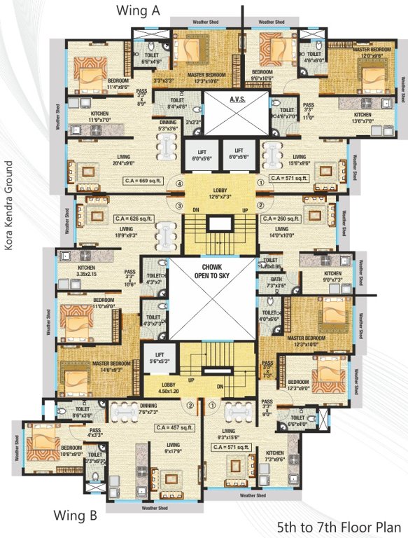 Images for Cluster Plan of Vas Pushp Vinod 15