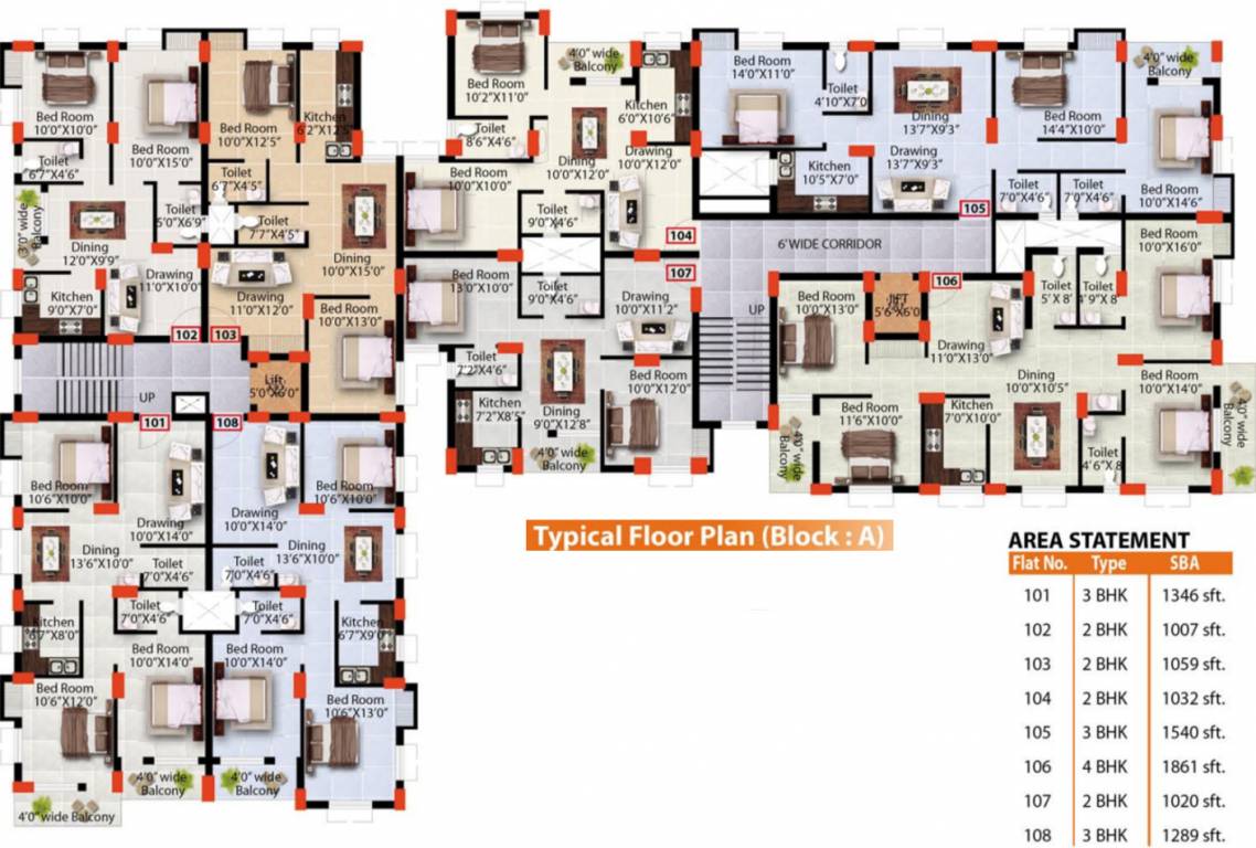 Images for Cluster Plan of Royal Ideal Plaza