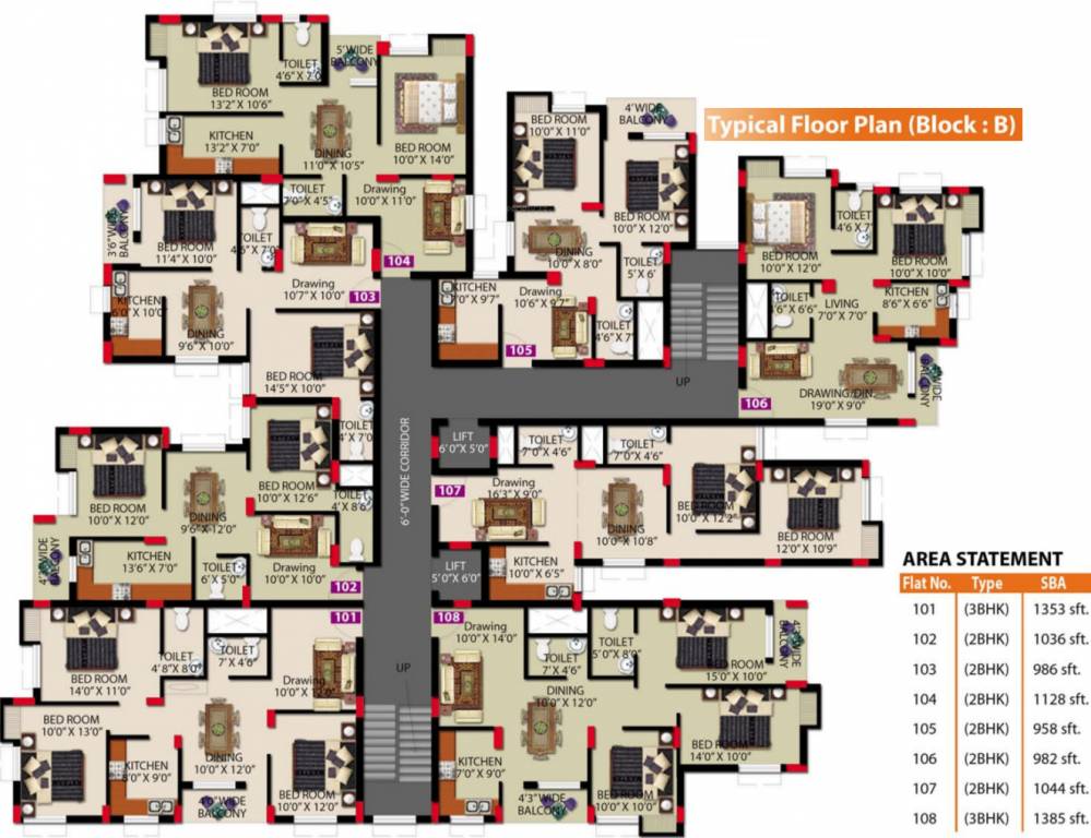 Images for Cluster Plan of Royal Ideal Plaza