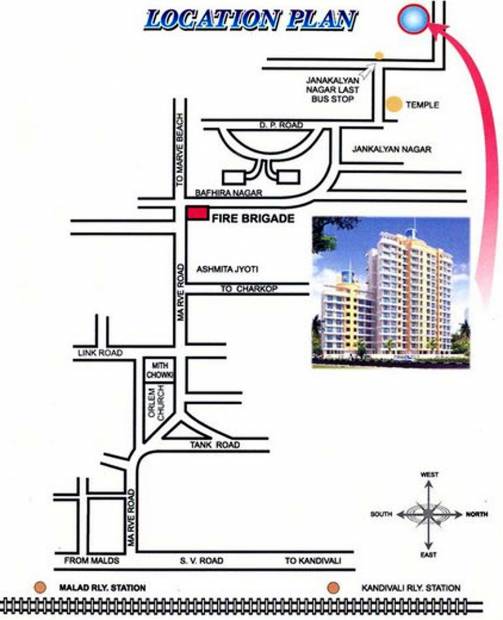 Images for Location Plan of Raj Builders Mumbai Silicon Park
