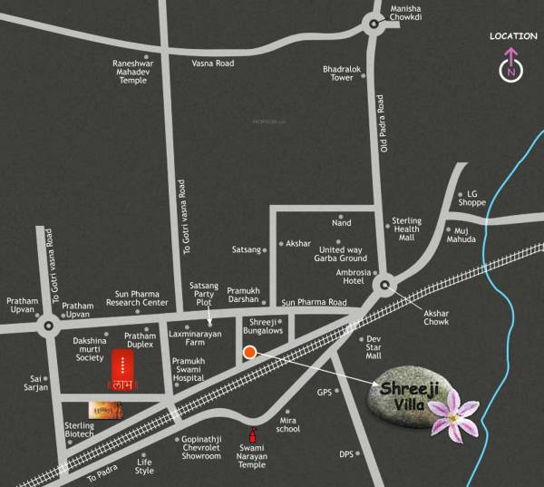 Images for Location Plan of Labh Shreeji Villa