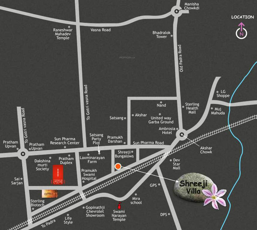 Images for Location Plan of Labh Shreeji Villa