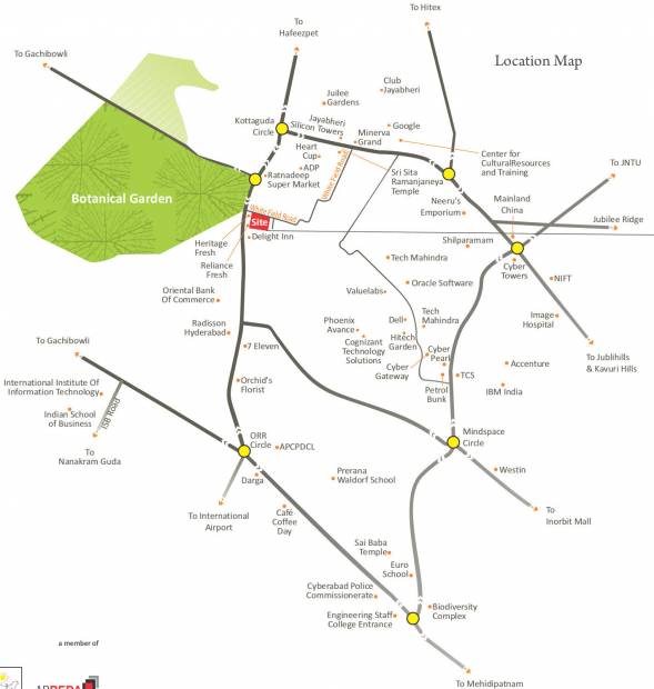 Images for Location Plan of Vamsiram Jyothi Botanica