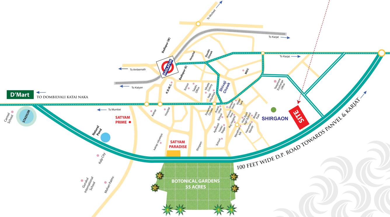 sheela Images for Location Plan of Satyam Sheela