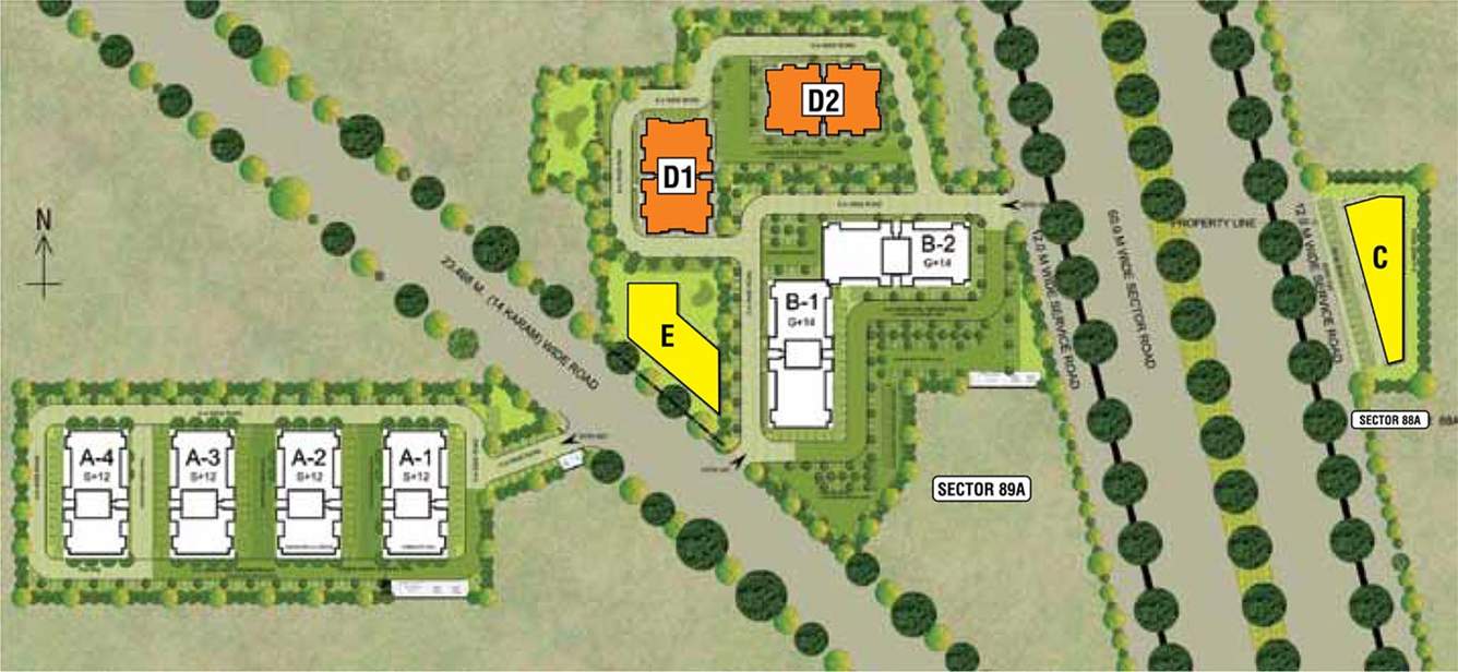  aangan Images for Layout Plan of Adani Aangan