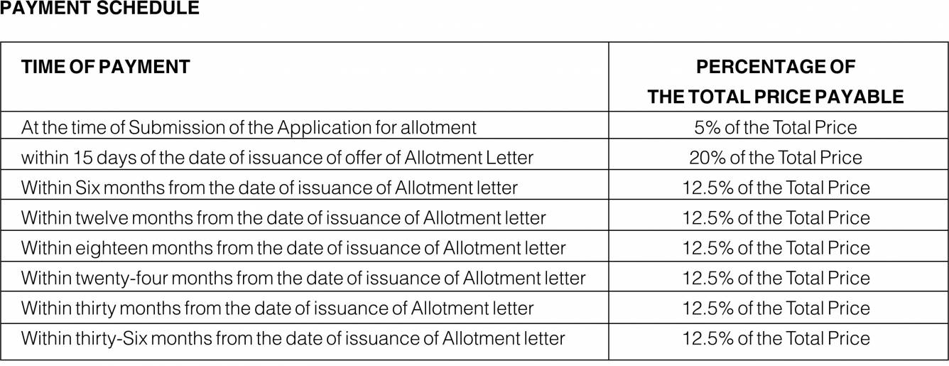 Images for Payment Plan of Adani Aangan Payment Plan