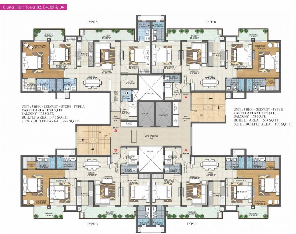  manhattan B 2,B 4, B 5 And B 6 Cluster Plan