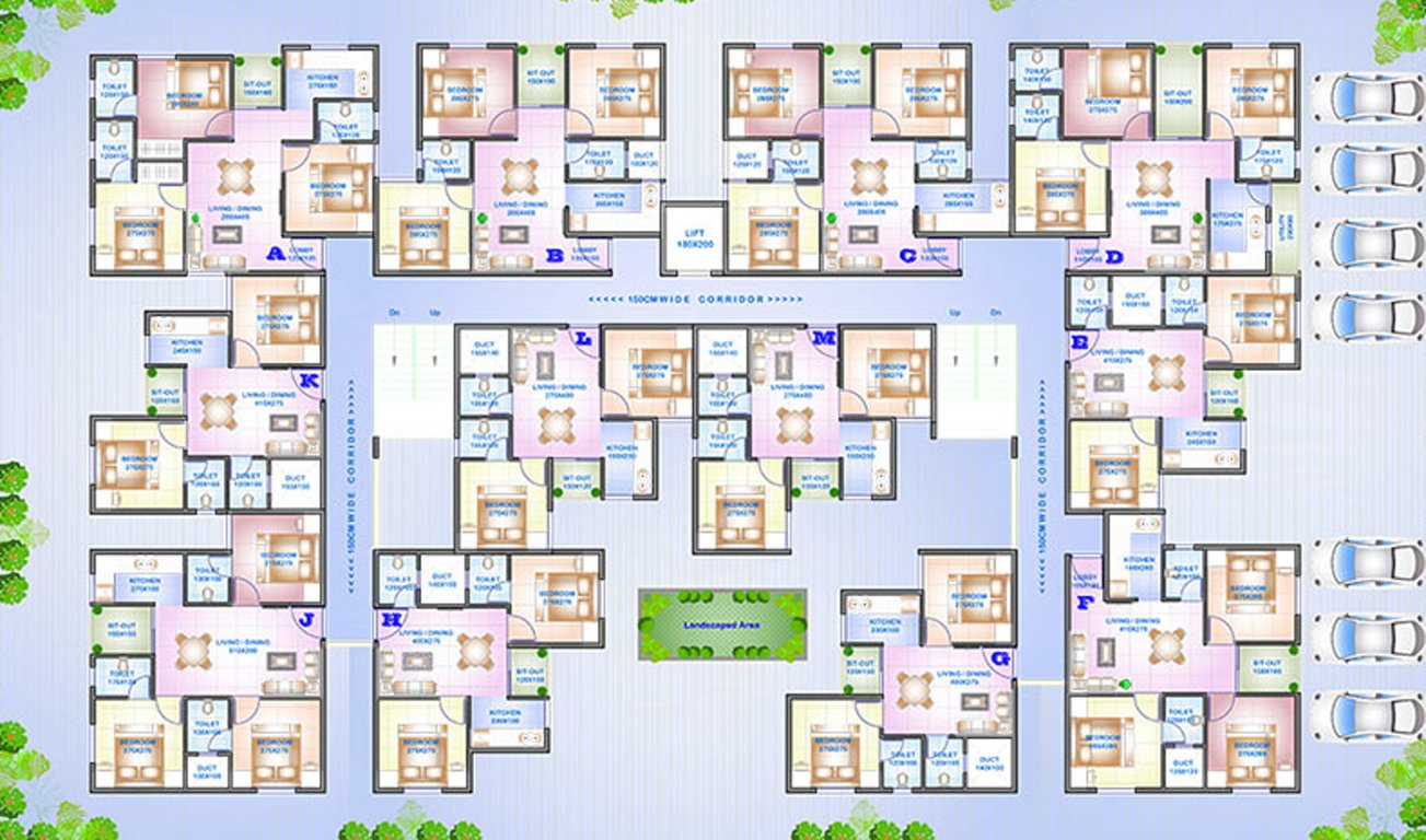 Images for Master Plan of Sowparnika River View Garden
