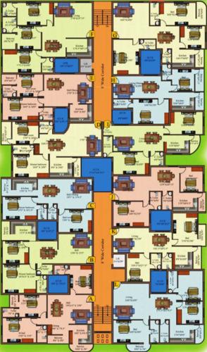 Images for Cluster Plan of Sri Atreya Apartments