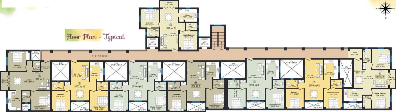 Images for Cluster Plan of Jayaswathy Swathy Nest