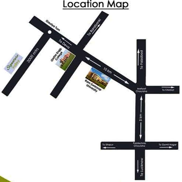 valley Images for Location Plan of Signature Valley