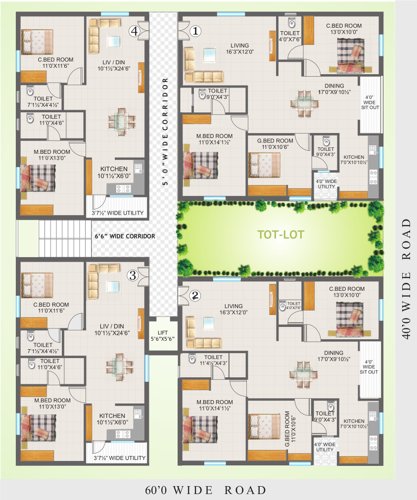 Images for Cluster Plan of Saishakti Raj Highlands