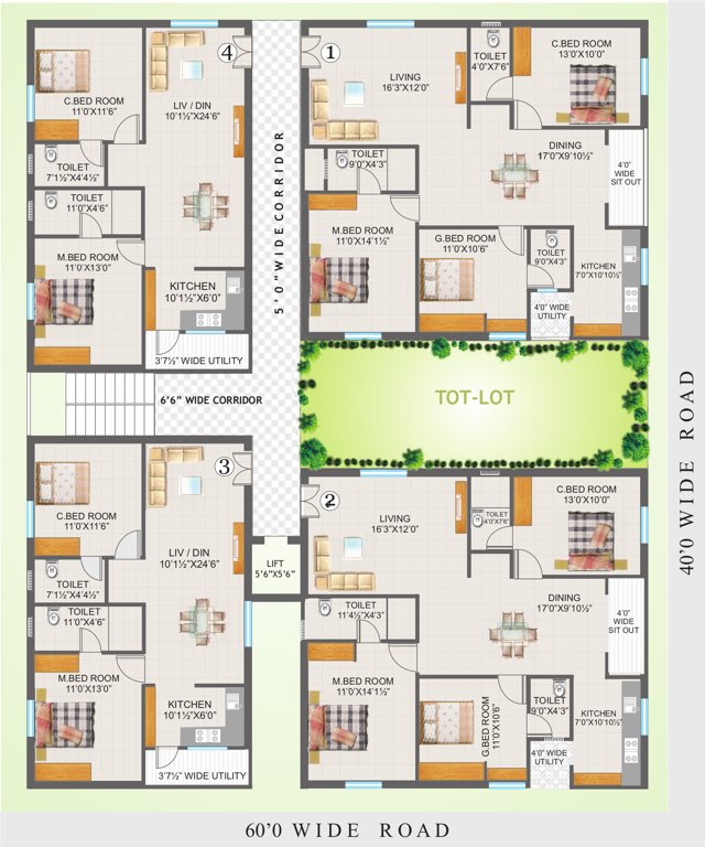 Images for Cluster Plan of Saishakti Raj Highlands