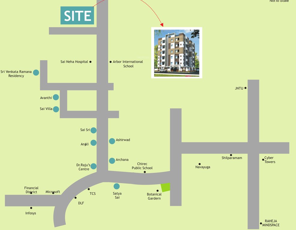Images for Location Plan of Saishakti Raj Highlands