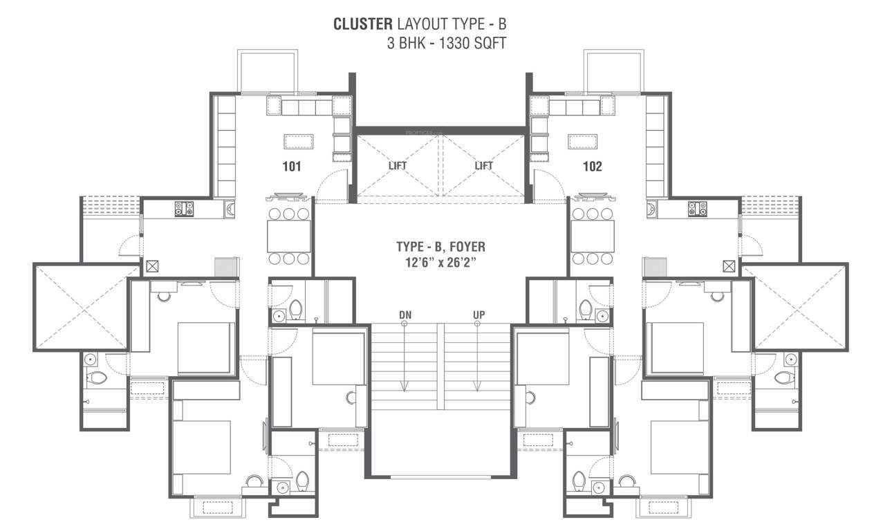  south park Images for Cluster Plan of Sun South Park