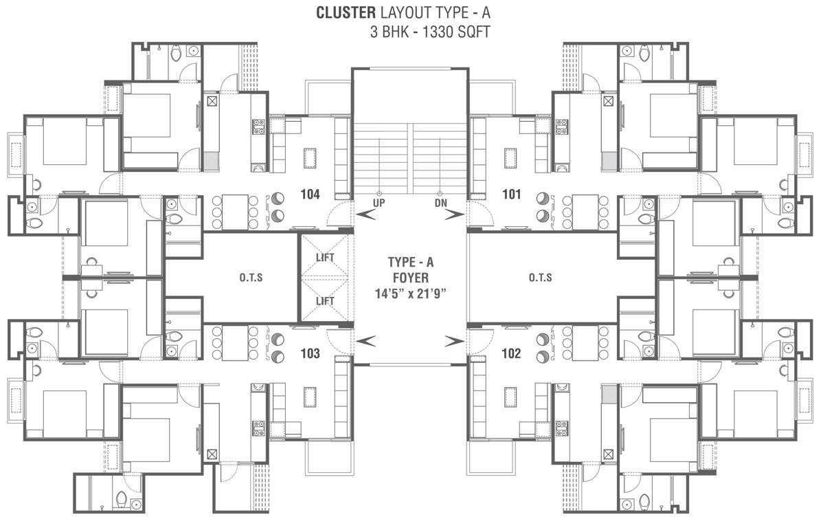  south park Images for Cluster Plan of Sun South Park