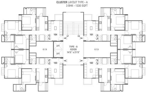 Images for Cluster Plan of Sun South Park south-park Images for Cluster Plan of Sun South Park