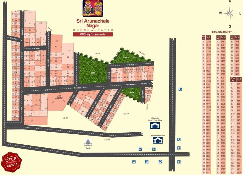 Images for Site Plan of Vijay Sri Arunachala Nagar