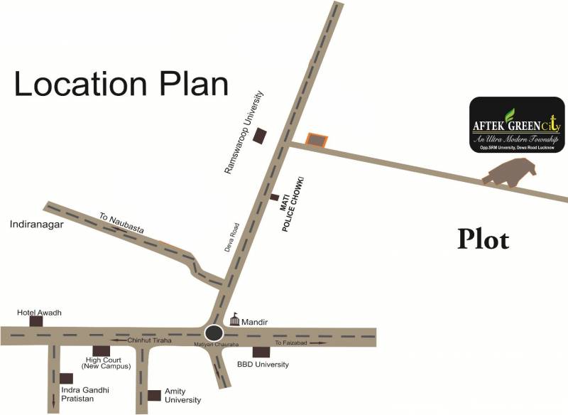 Images for Location Plan of Aftek Green City