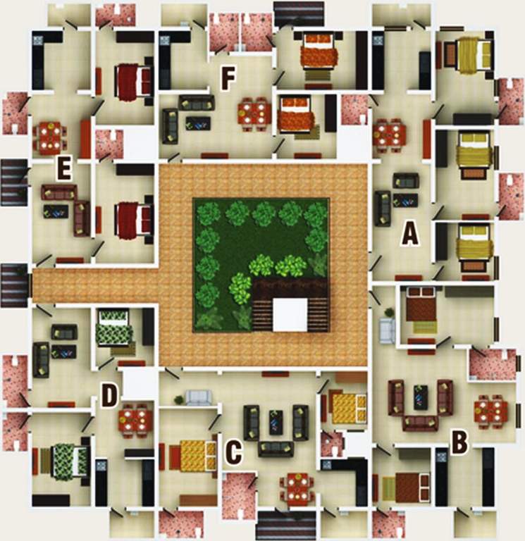 Images for Cluster Plan of Cheran Shelters Dhivyam