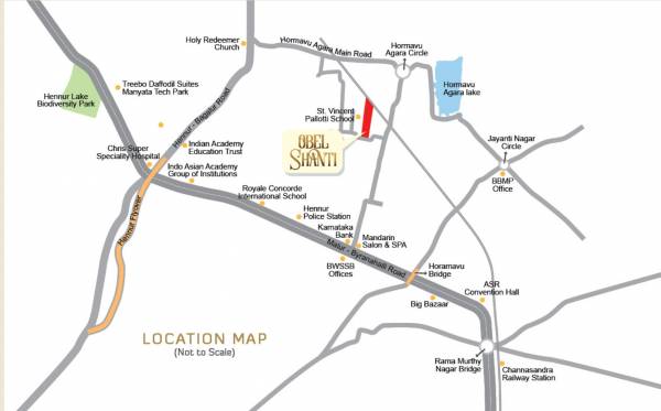  shanthi Location Plan