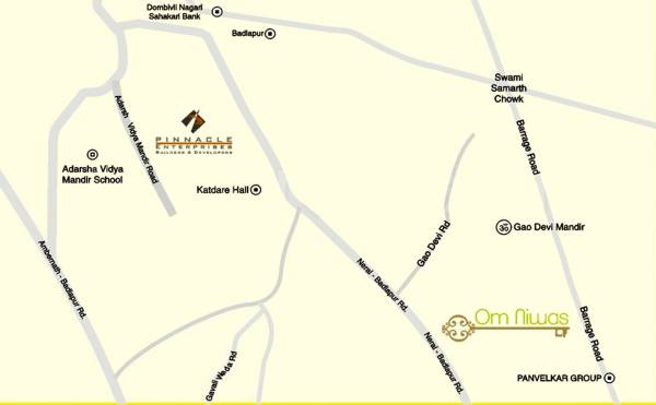 Images for Location Plan of Pinnacle Om Niwas