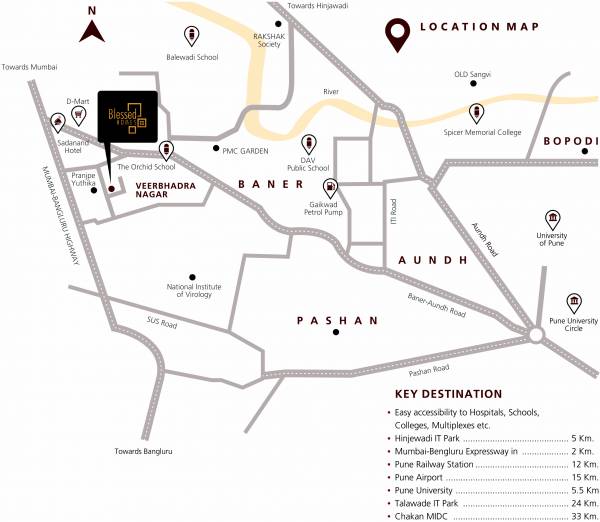 Images for Location Plan of One Blessed Homes