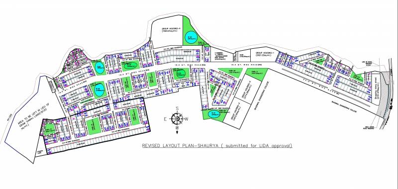 Images for Layout Plan of Eldeco Shaurya Plots