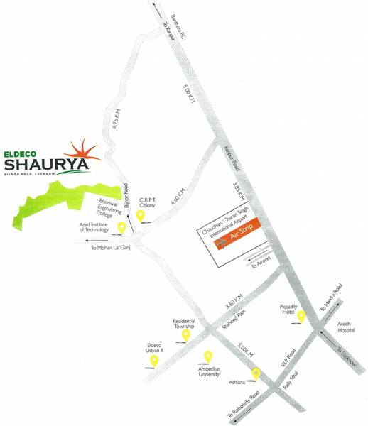 Images for Location Plan of Eldeco Shaurya Plots