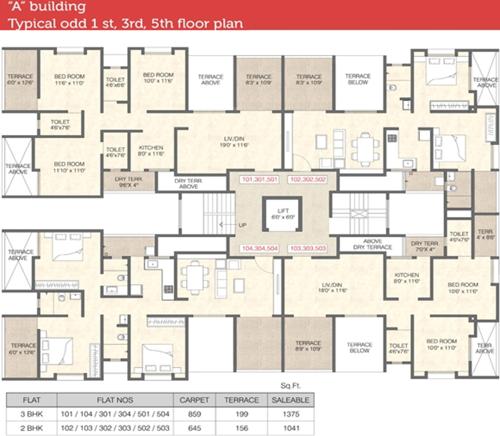 Images for Cluster Plan of Lunawat Bliss Avenue