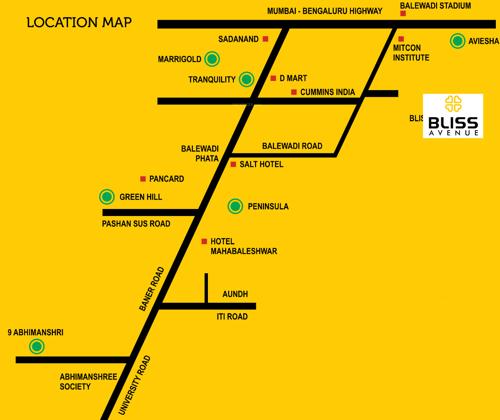 Images for Location Plan of Lunawat Bliss Avenue