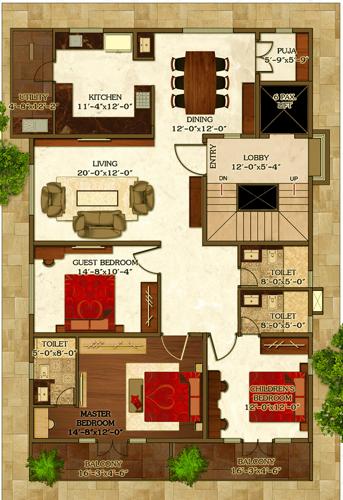 Images for Cluster Plan of Apranje Elan elan Images for Cluster Plan of Apranje Elan