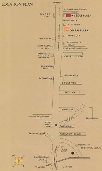 Images for Location Plan of Bhalerao Vegas Plaza