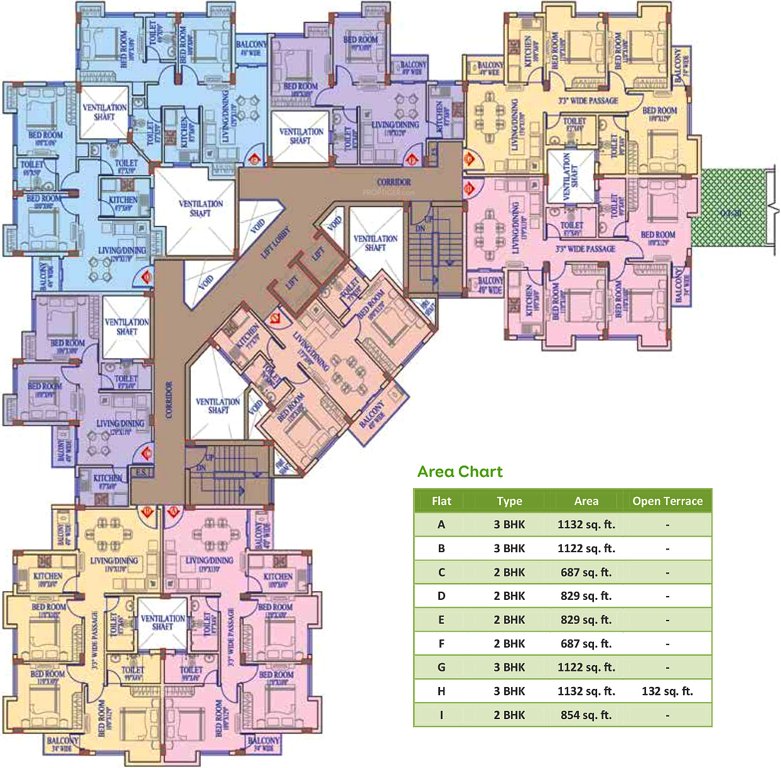 Images for Cluster Plan of Vinayak White Meadows