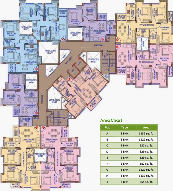 Images for Cluster Plan of Vinayak White Meadows