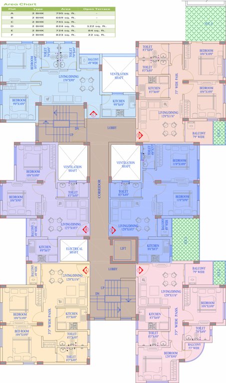 Images for Cluster Plan of Vinayak White Meadows