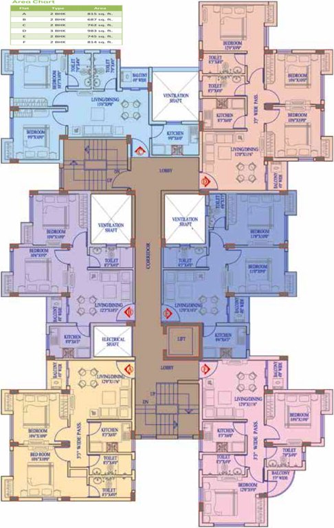 Images for Cluster Plan of Vinayak White Meadows