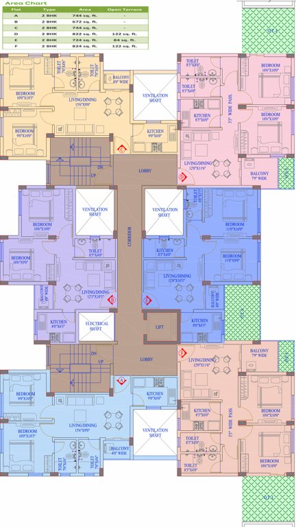 Images for Cluster Plan of Vinayak White Meadows