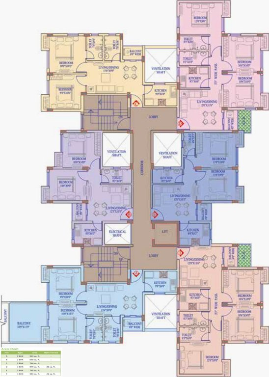 Images for Cluster Plan of Vinayak White Meadows