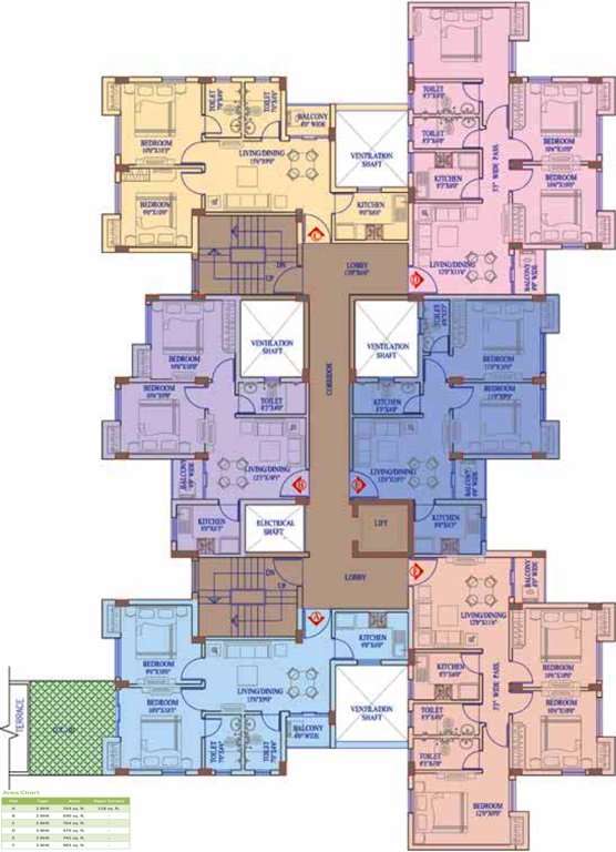 Images for Cluster Plan of Vinayak White Meadows