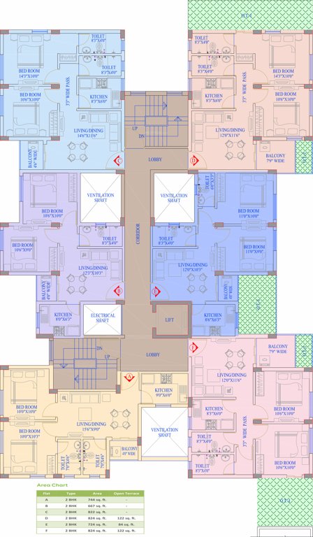 Images for Cluster Plan of Vinayak White Meadows