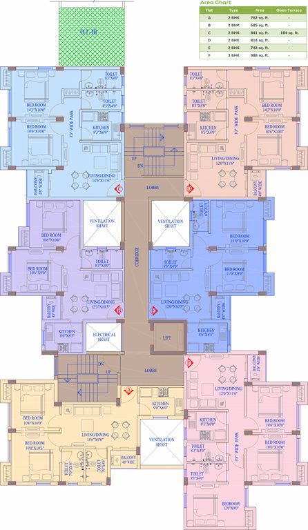 Images for Cluster Plan of Vinayak White Meadows