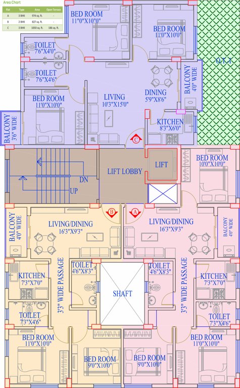Images for Cluster Plan of Vinayak White Meadows