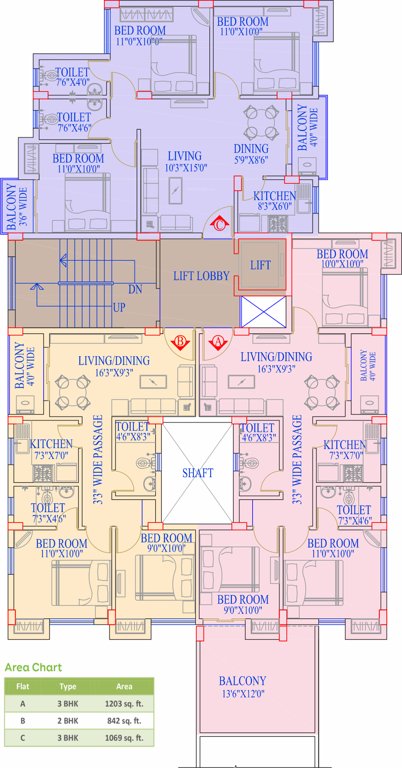 Images for Cluster Plan of Vinayak White Meadows