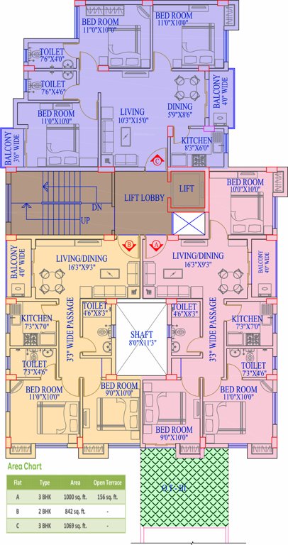 Images for Cluster Plan of Vinayak White Meadows