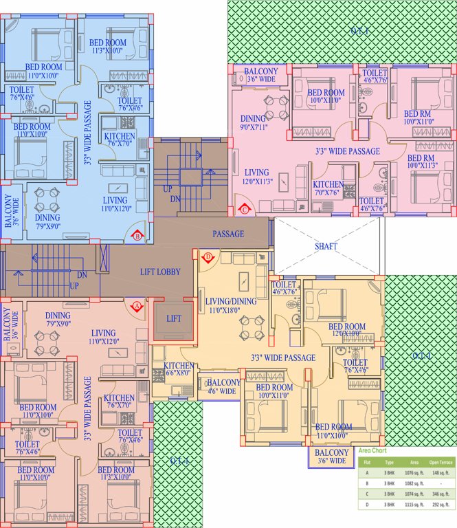 Images for Cluster Plan of Vinayak White Meadows