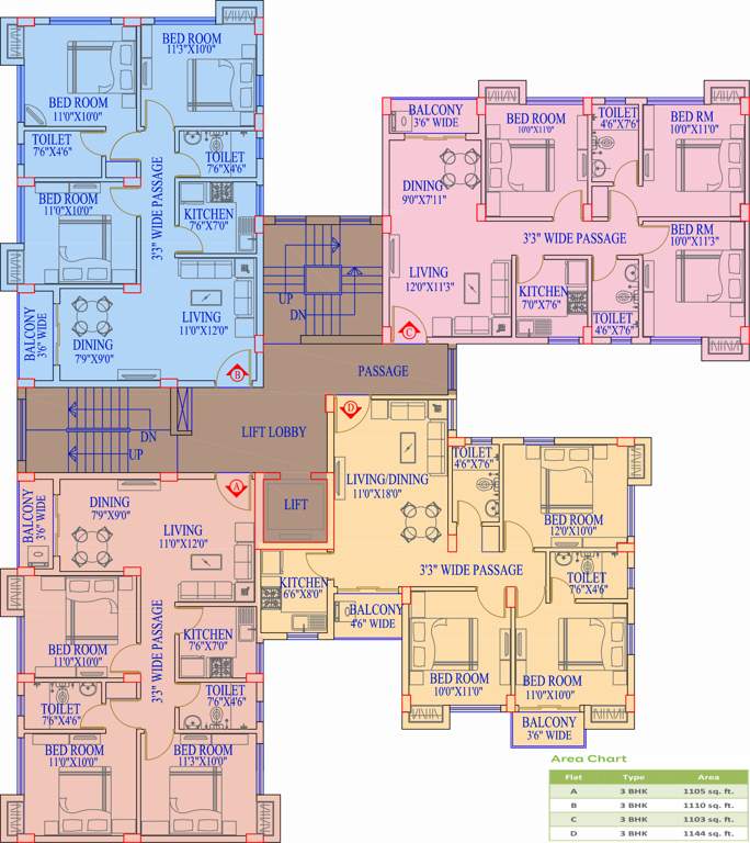 Images for Cluster Plan of Vinayak White Meadows