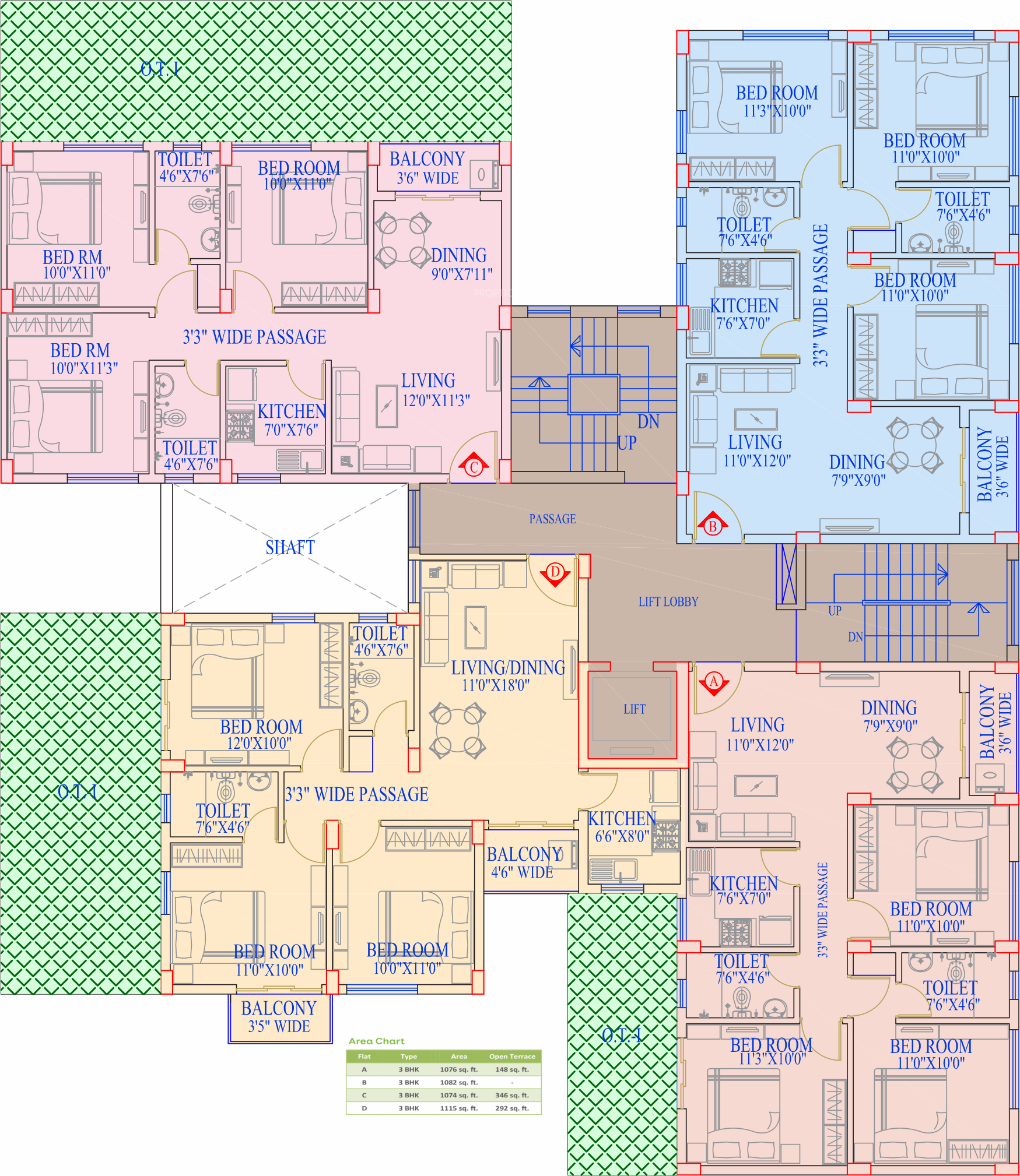 Images for Cluster Plan of Vinayak White Meadows