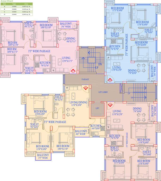 Images for Cluster Plan of Vinayak White Meadows