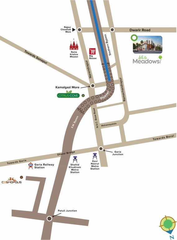 Images for Location Plan of Vinayak White Meadows